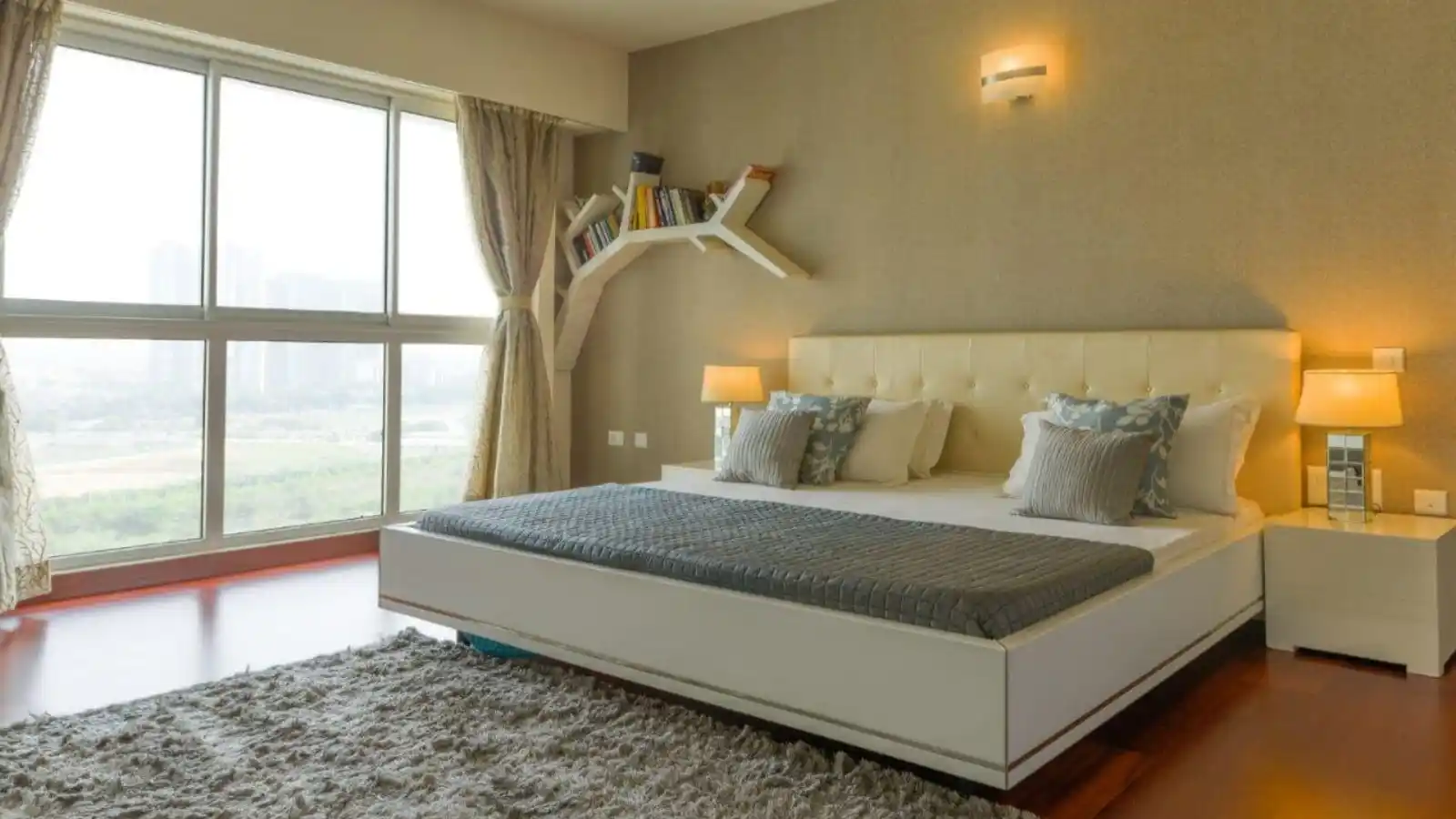 Karle Zenith Residences In Hebbal Bangalore-Bedroom